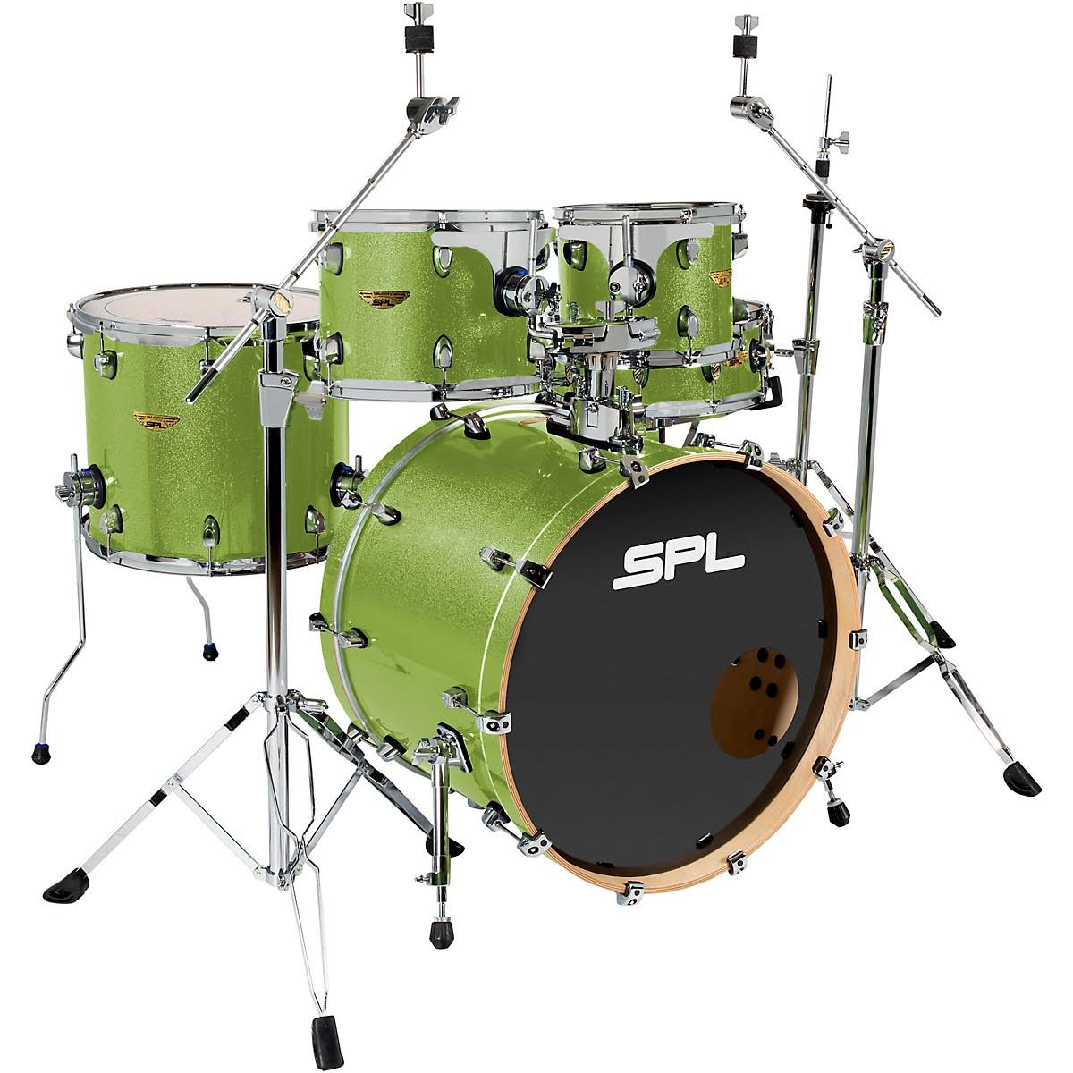 Sound Percussion Labs Velocity 5-Piece Shell Pack Spring Green