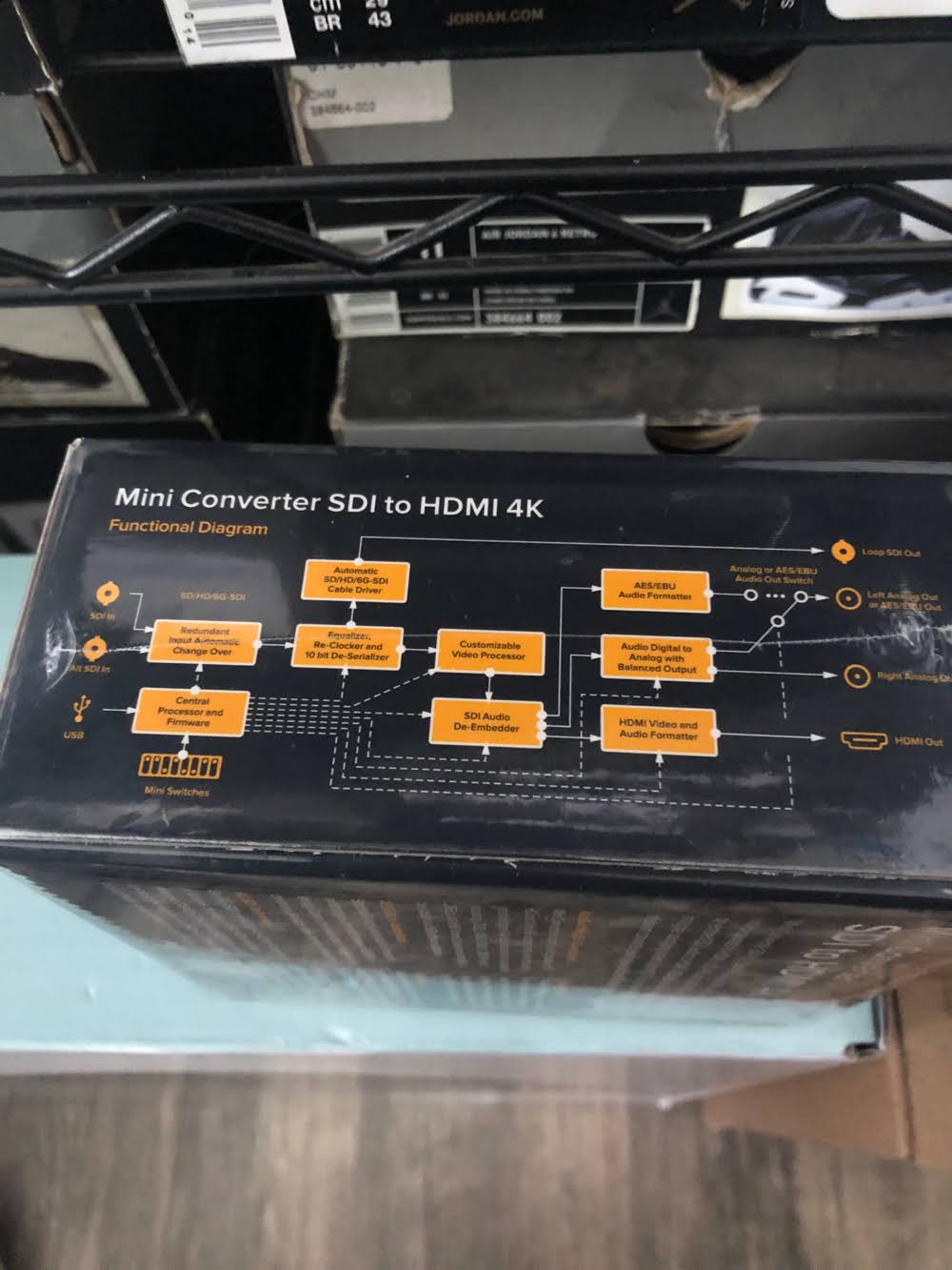 Blackmagic Design CONVMBSH4K SDI to HDMI 4K Mini Converter