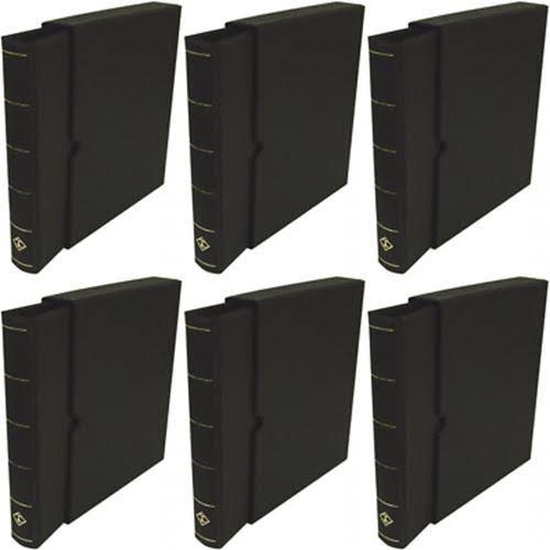 Lighthouse Vario F 3-Ring Binder and Slipcase - Brown