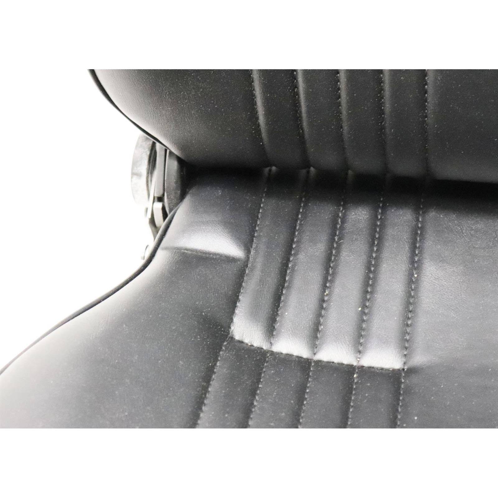 Procar by Scat 80-1400-51r Lowback Series 1400 Black Vinyl Right Recliner Seat