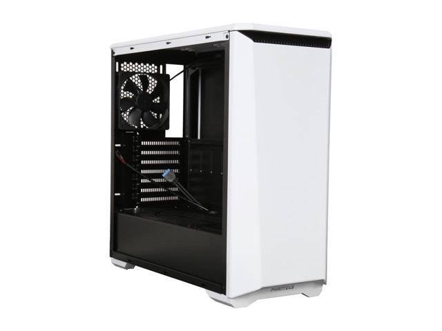 Phanteks Eclipse Series P400S Silent Edition, Steel ATX Mid Tower Case Glacier White PH-EC416PSC_WT