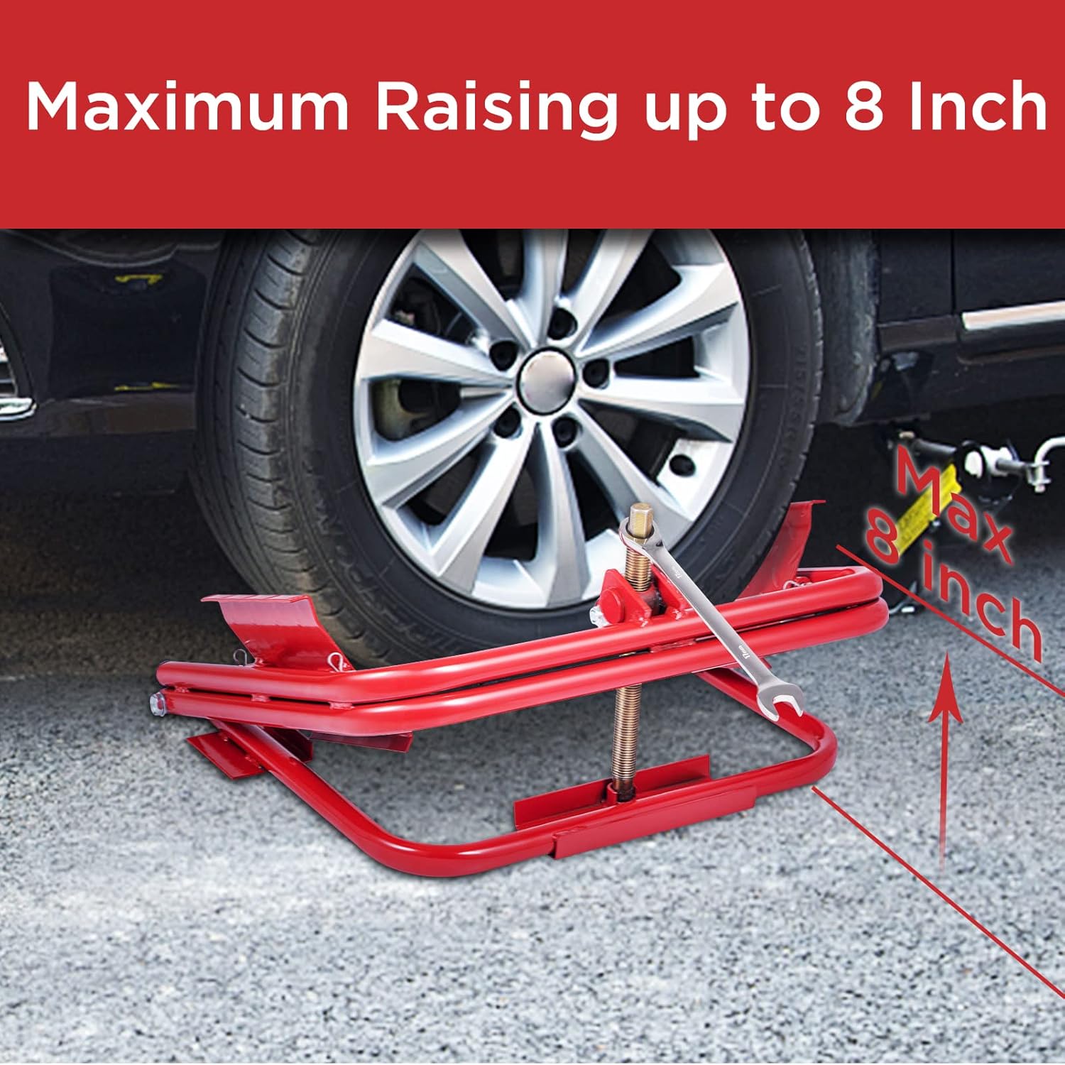 Gloppers Light Trailer Tire Leveler,Easy Leveling,Light Weight RV Tire Leveler for RV,Camper,Truck,Tire Wheels Diameter 13 inch,14 inch and 15 inch