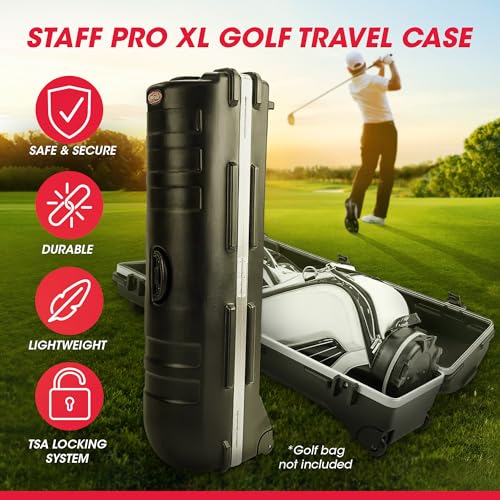 SKB Cases Hard Shell Plastic Storage Golf Travel