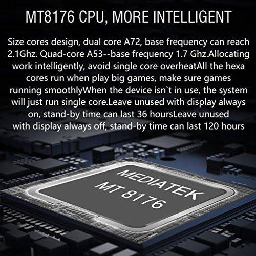 GPD XD Plus 2019 Update Foldable Handheld Game Consoles 5x22 Touchscreen, Android 7.0 Fast MediaTek MT8176 Hexa-core 2.1Ghz CPU,