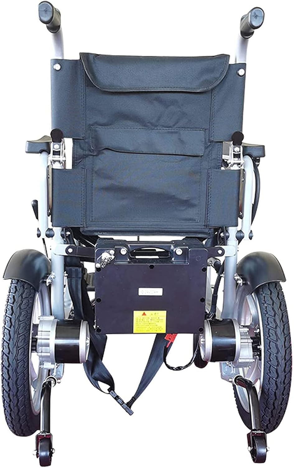 Foldable Stronger Portable All Terrain Electric Wheelchair for Adults, Support 264 Lbs Weight, Elderly/Disabled/Outdoor Travel Electric Wheelchair