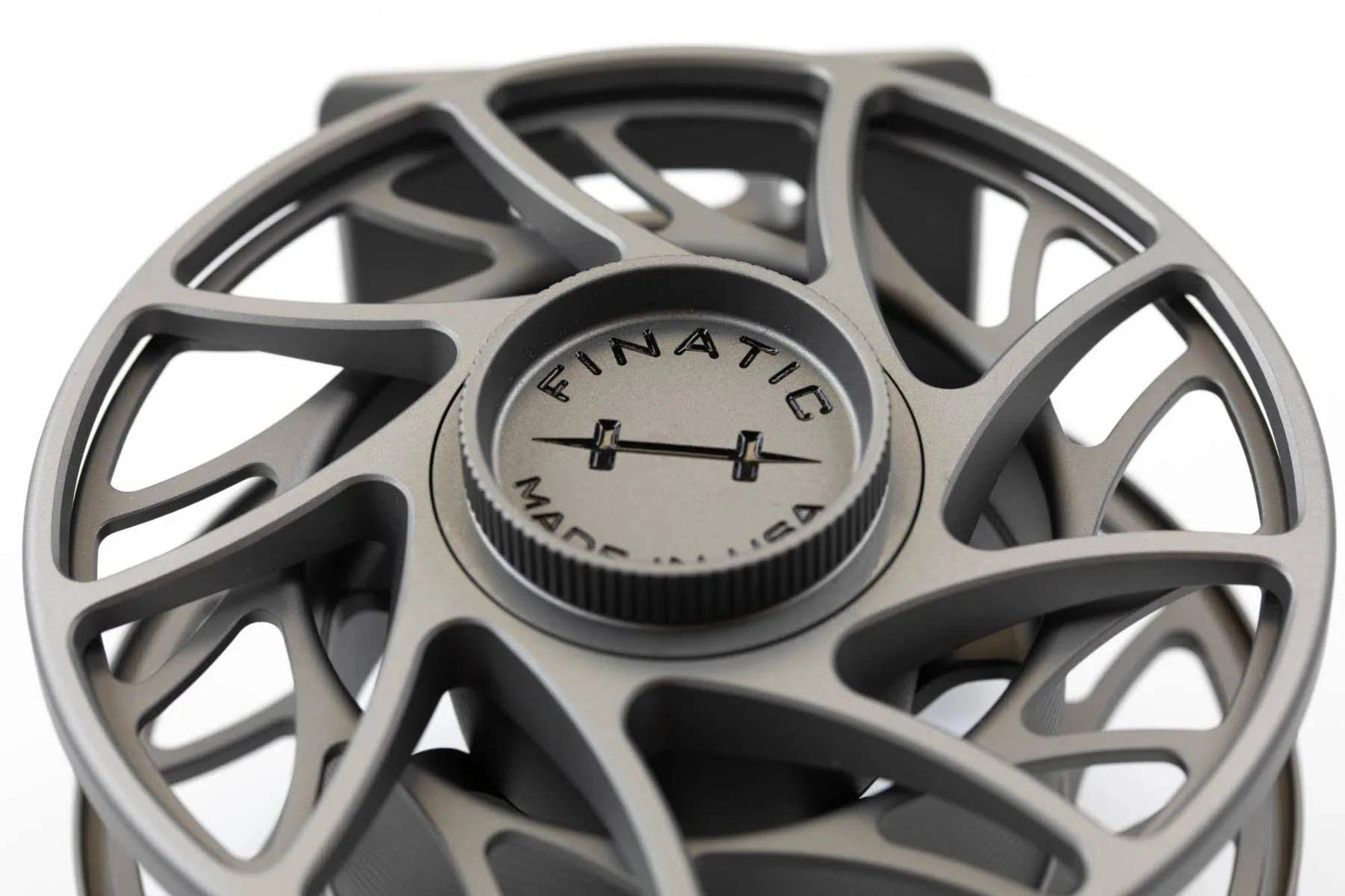 Hatch 11 Plus Gen 2 Finatic Fly Reel - Large Arbor - Gray/Black