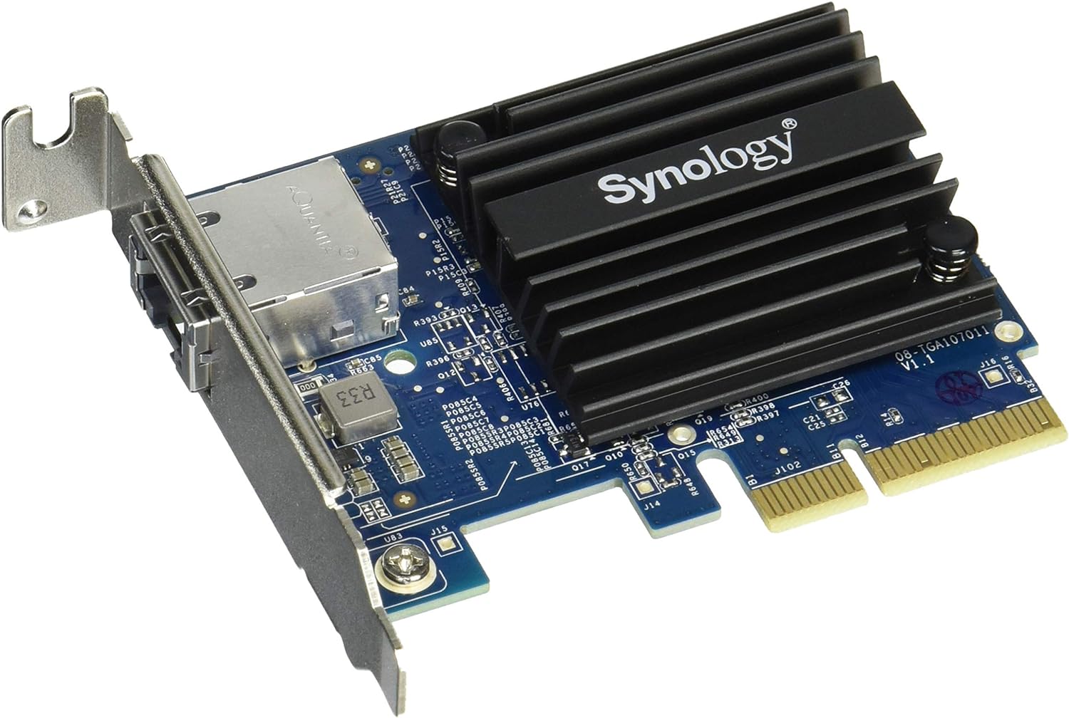 Synology 10Gb Ethernet and M.2 Adapter Card E10M20-T1, RJ-45; 1 Port