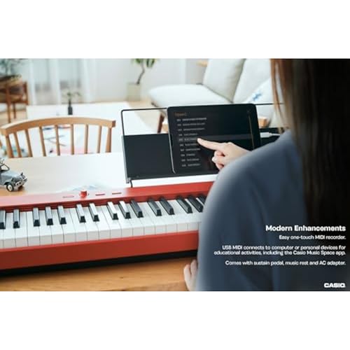 Casio CDP-S160 – 88-Key Weighted Digital Piano with Scaled Hammer Action Keyboard | Duet Mode for Students | Realistic Feel, Slim & Portable | Built-In Tones, Effects, USB-MIDI, Speakers | Black
