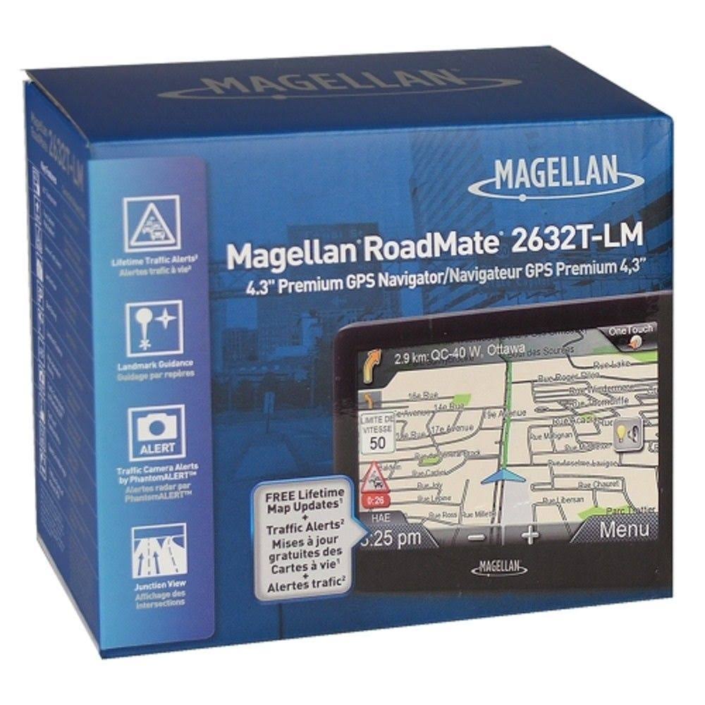 Magellan Roadmate 2632T-LM Car GPS, 4.3-In