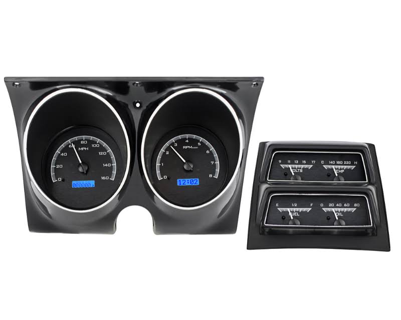 Dakota Digital 68 Chevy Camaro with Console Gauges Analog System VHX-68C-CAC-K-B