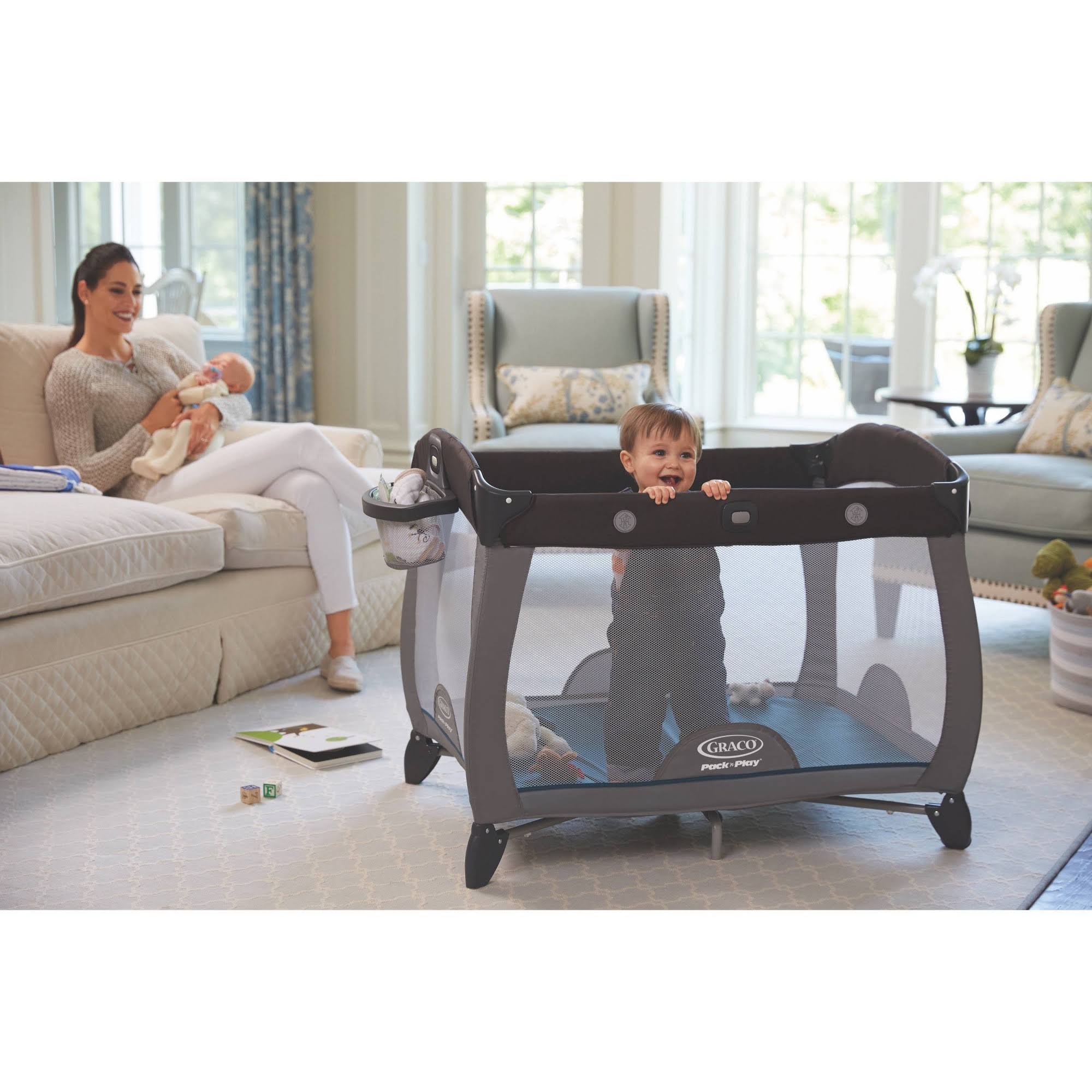 Graco Pack &n Play Quick Connect Portable Seat Playard - Asher