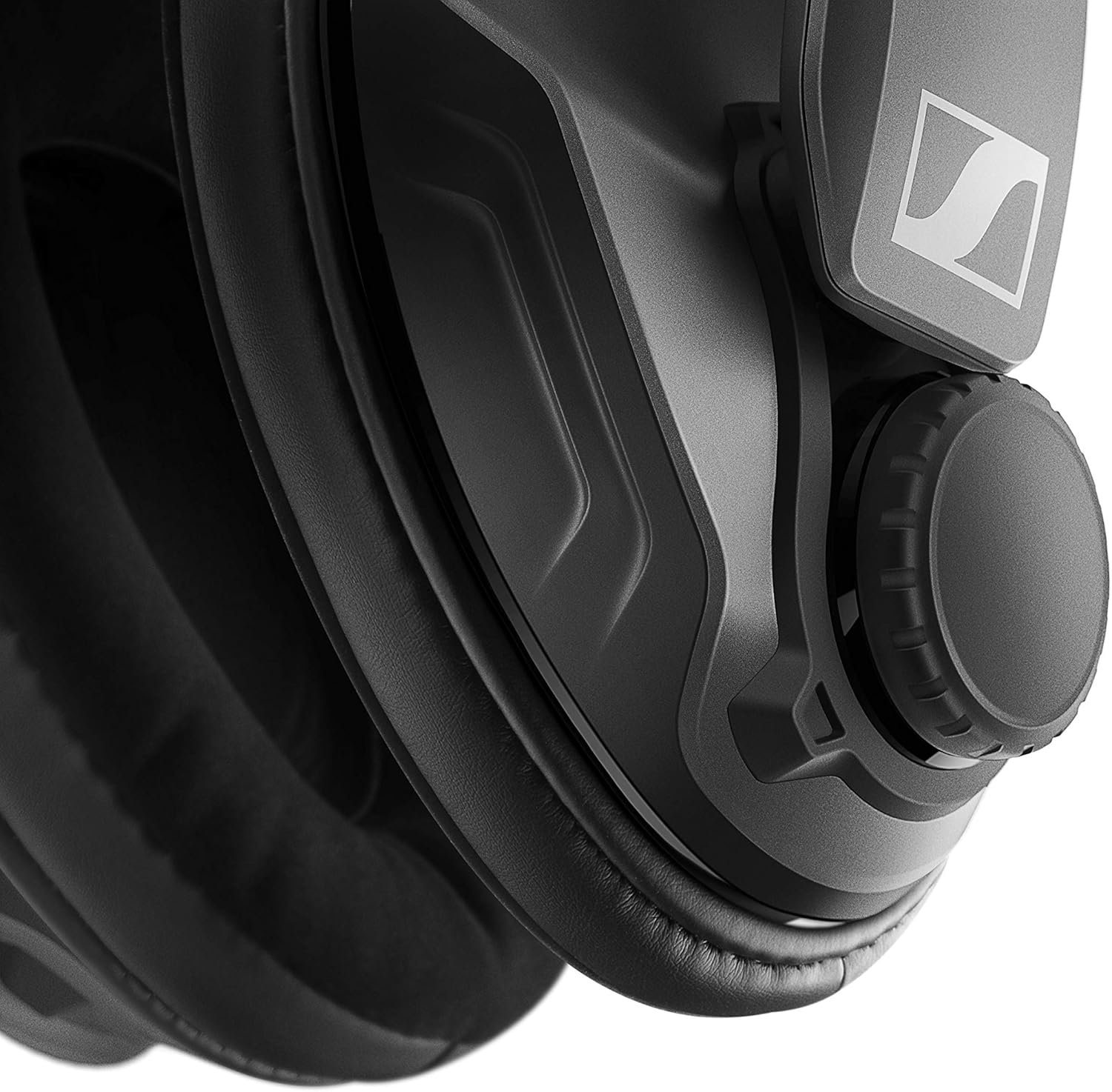 Sennheiser GSP 370 Over-Ear Wireless Gaming Headset, Low-Latency Bluetooth,Noise-Cancelling Mic, Flip-to-Mute, Audio Presets - PC, Mac, Windows, and PS4 Compatible - Black