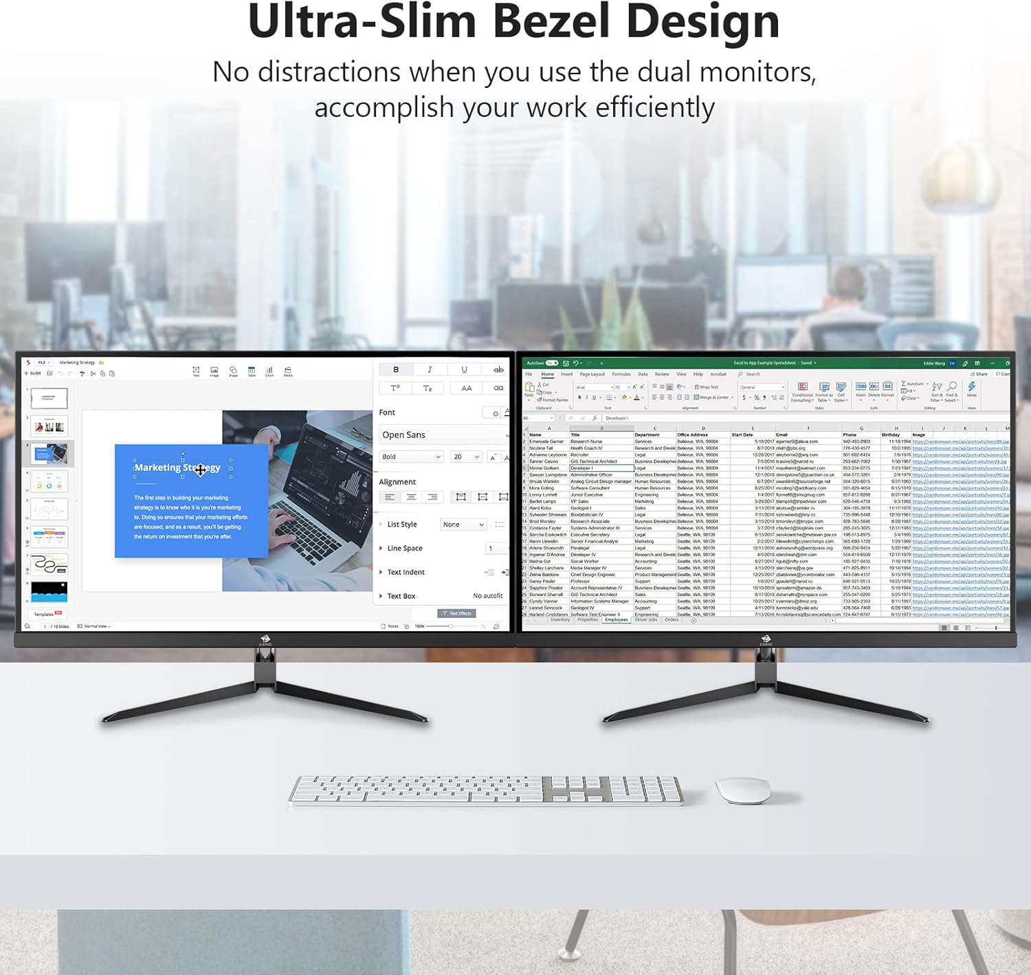 Z-Edge U32I4K 32 Inch 4K Monitor, UHD 3840 x 2160 IPS Monitor, AMD FreeSync, Viewing 178°, HDMI and USB Type-C Connectivity, 60Hz Refresh Rate, 8ms, 3-Side Virtually Ultra-Slim Bezel Design