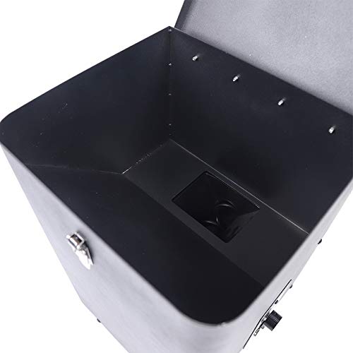 Pellet Smoker Hopper Assembly Kit, Intelligent Digital Temperature Controller Electric Wood Pellet Smoker Grill Part for Grill, Smoke, Bake, Roast, Braise, and BBQ (Mechanical Knob)