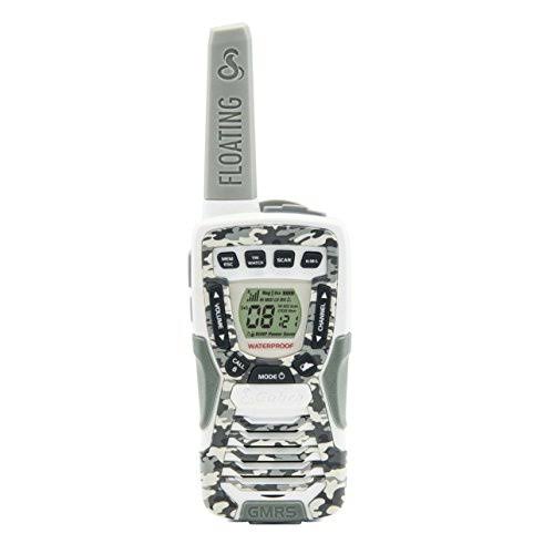 Cobra CXT1095FLT-CW Floating Walkie Two Way Radio, Camo White (Pair)