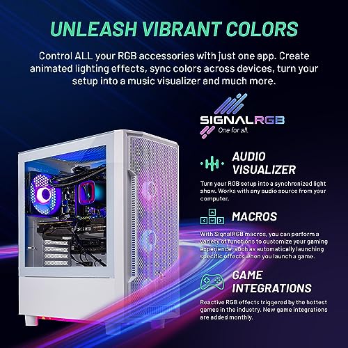 Skytech Archangel Gaming PC Desktop, Ryzen 7 7700X 4.5 GHz (5.4GHz Turbo Boost), NVIDIA RTX 4070 Super 12GB GDDR6X, 1TB SSD, 32GB DDR5 RAM 5600 RGB, 650W Gold PSU, 240mm ARGB AIO, Wi-Fi, Win 11 Home