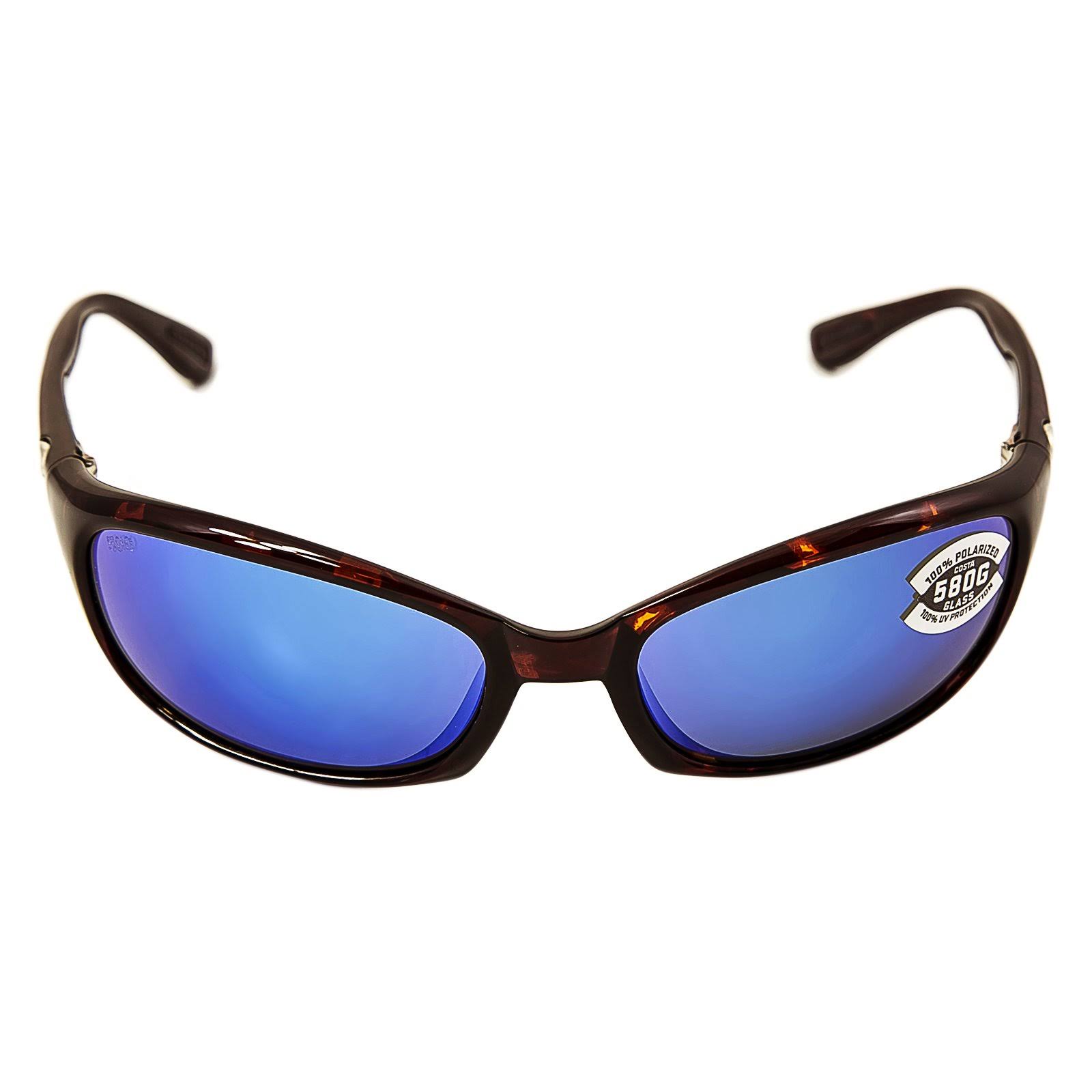 Costa Del Mar Harpoon Tortoise / Blue 580G Sunglasses