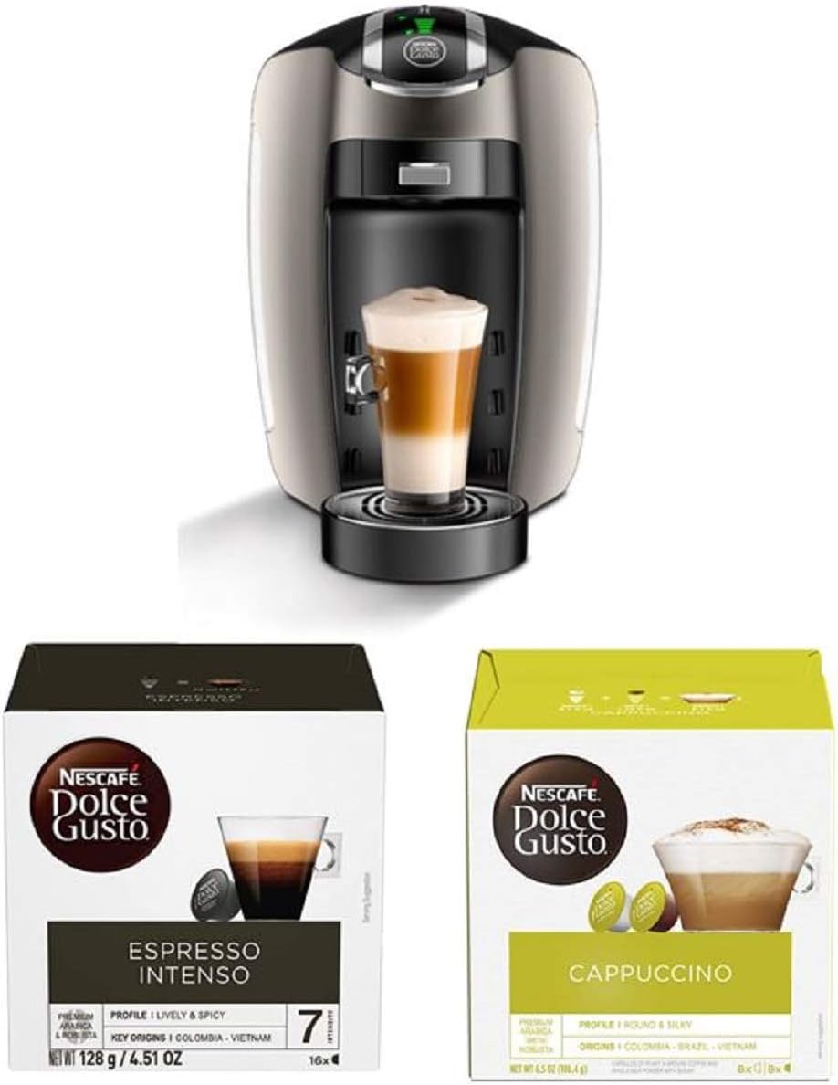 NESCAFé Dolce Gusto Coffee Machine, Esperta 2, Espresso, Cappuccino and Latte Pod Machine
