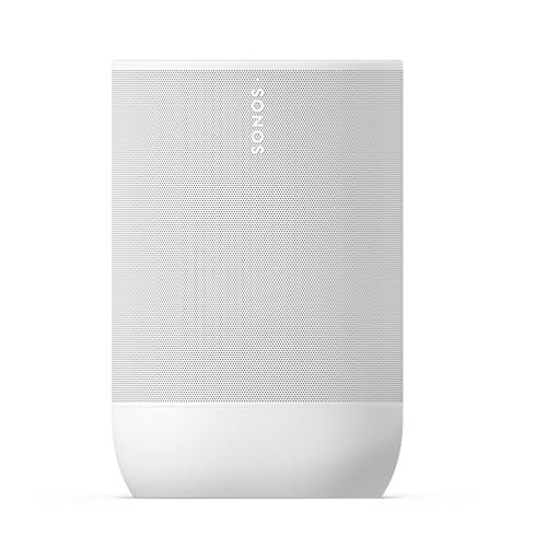 Sonos Move 2 - White - Wireless Portable Bluetooth Speaker