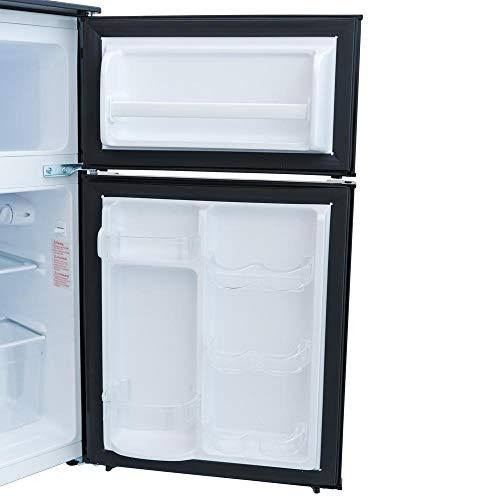 Magic Chef 3.1 Cu. ft. Mini Fridge in Black and 0.7 Cu. ft. Microwave Combo Hmdr310be
