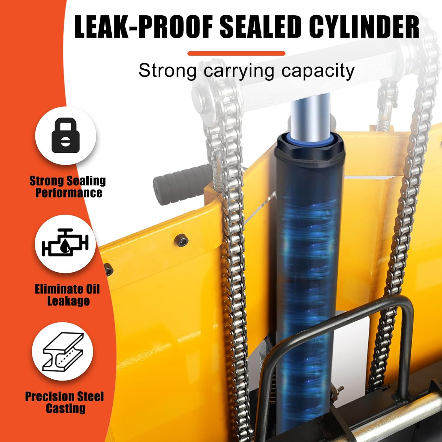 Legines Hydraulic Material Lift Truck Carrier Manual Lift Stacker Forklift Pallet Stakcer 440 lbs Capacity 35" Lift Height with Adjustable Forks and Fixed Legs,Pallet Truck Dolly Lift Table Fork Lift.