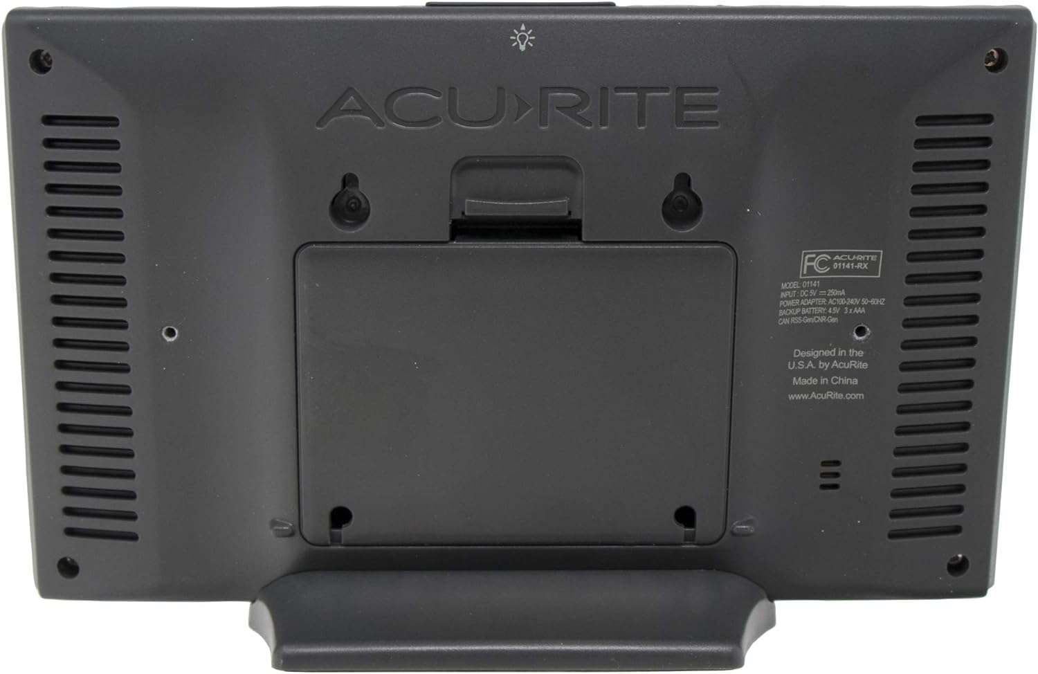 AcuRite Iris (5-in-1) Home Weather Station with Wi-Fi Connection to Weather Underground with Temperature, Humidity, Wind Speed/Direction, and Rainfall (01540M) , Black