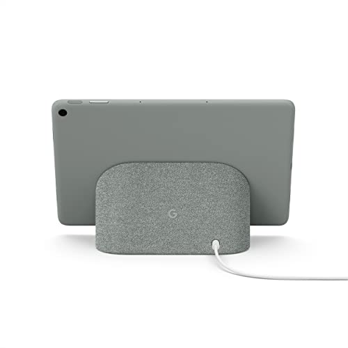 Google Pixel Tablet with Charging Speaker Dock - Android Tablet with 11-Inch Screen, Smart Home Controls, and Long-Lasting Battery - Porcelain/Porcelain - 128 GB