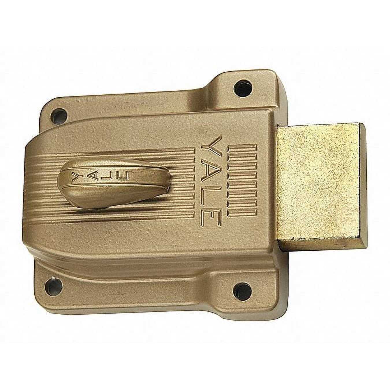 Yale 112 Rimlock,Heavy Duty Deadbolt w/ Thumbturn - Shop Hardware Tools Online Store