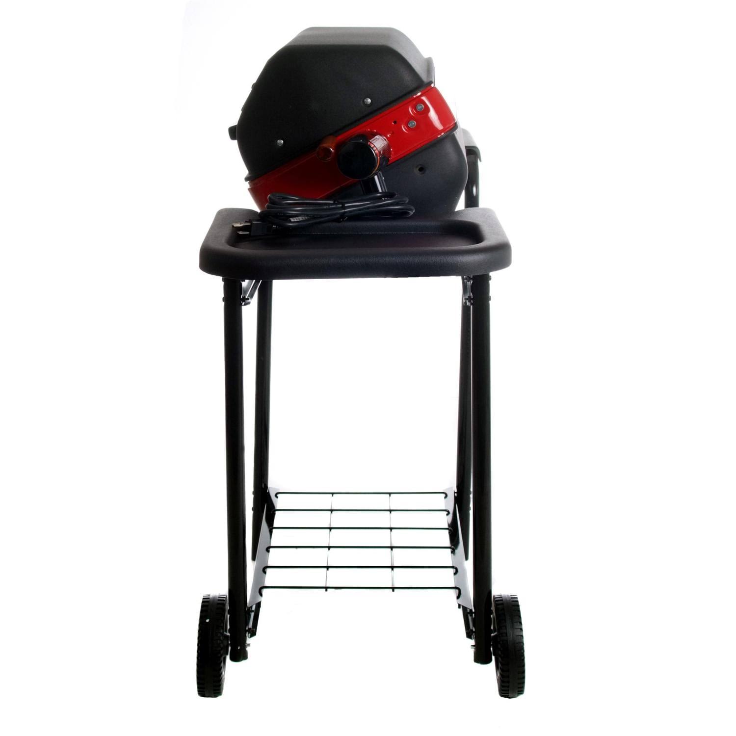 Americana Deluxe Electric Cart Grill in Black