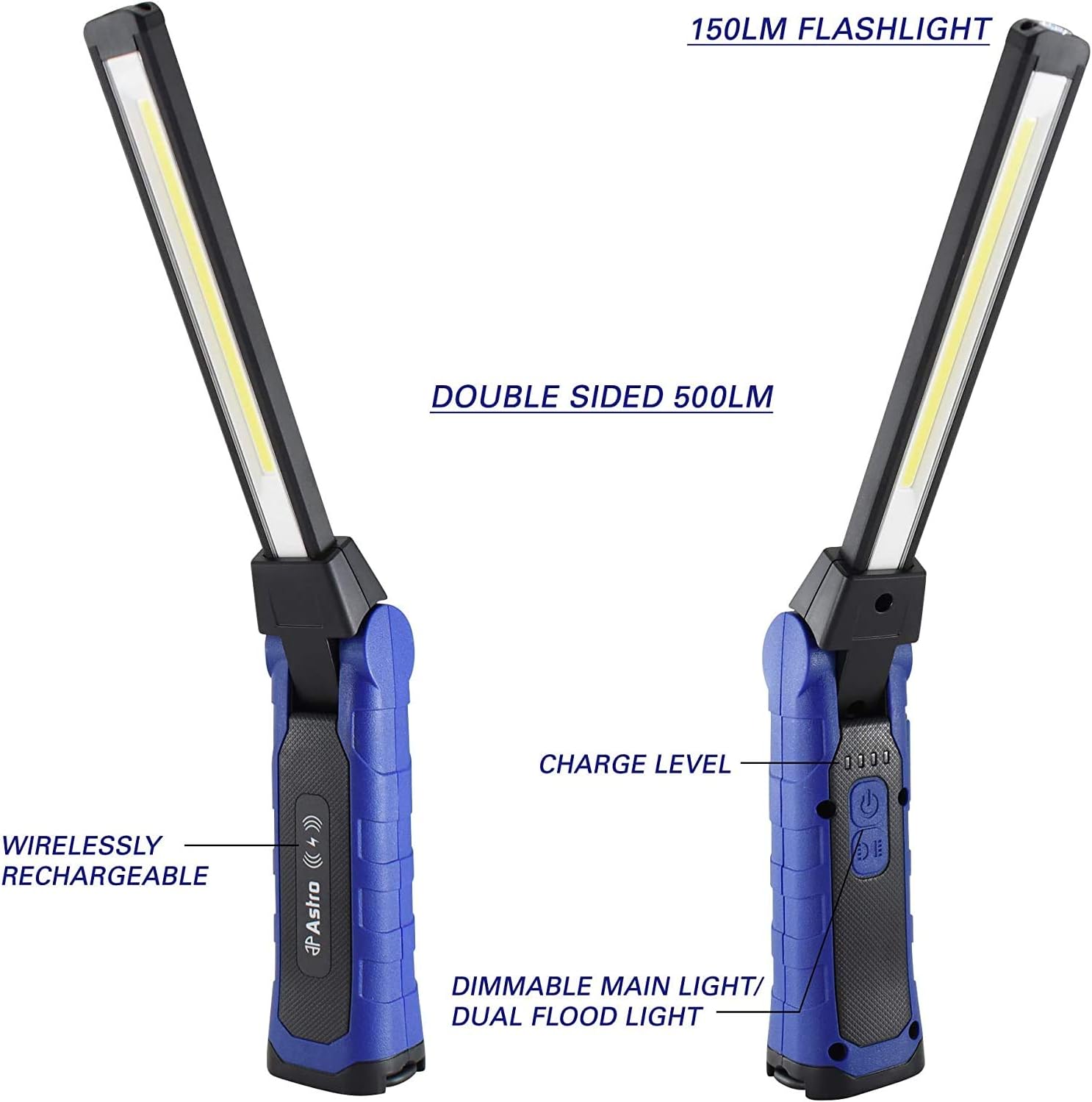 Astro Tools 52SL 500x2 Lumen Wirelessly Rechargeable Folding Double-Sided LED Slim Light (4)