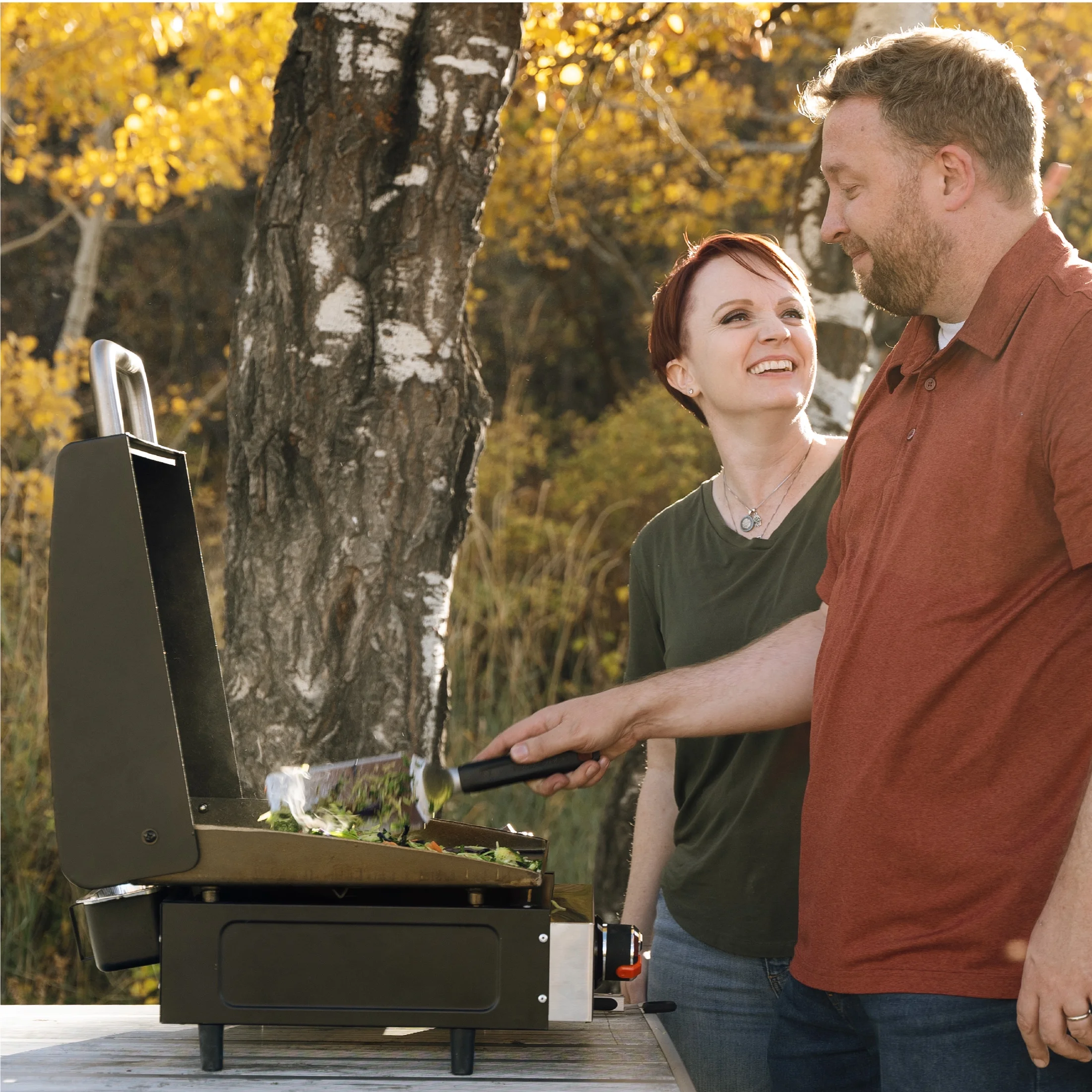 Blackstone 17” Original Tabletop Propane Griddle with Hood