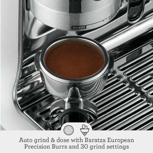 Breville Barista Pro Espresso Machine BES878BSS, Brushed Stainless Steel