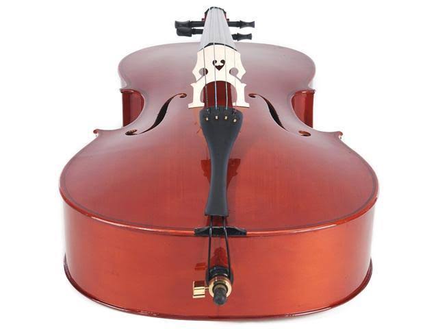 Cecilio Cco-100 Student Cello with Soft Case, Stand, Bow, Rosin, Bridge and Extra Set of Strings, Size 1/4