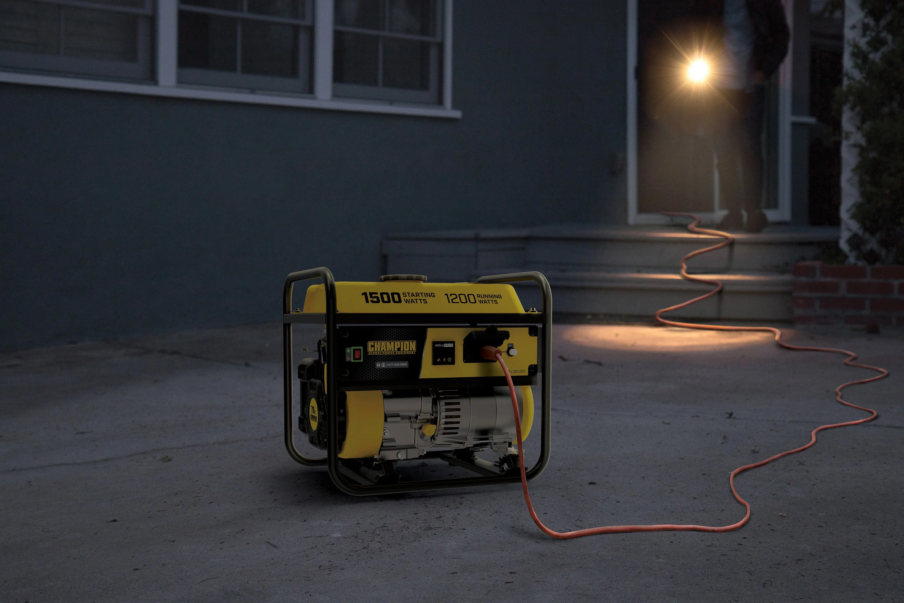 Champion Power Equipment 1500/1200 Watt Portable Generator