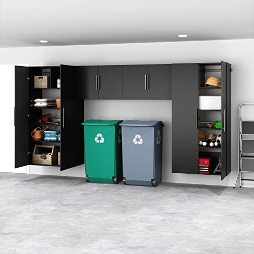 Prepac HangUps Upper Storage Cabinet - Elegant and Spacious Wall Cabinets to Maximize Your Storage, 36" Size, Classic White Finish