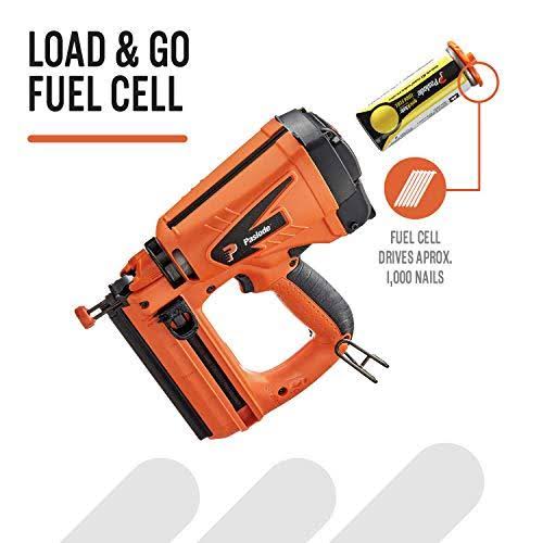Paslode Cordless Finish Nailer 916000 16 Gauge Battery and Fuel Cell Powered No Compressor Needed