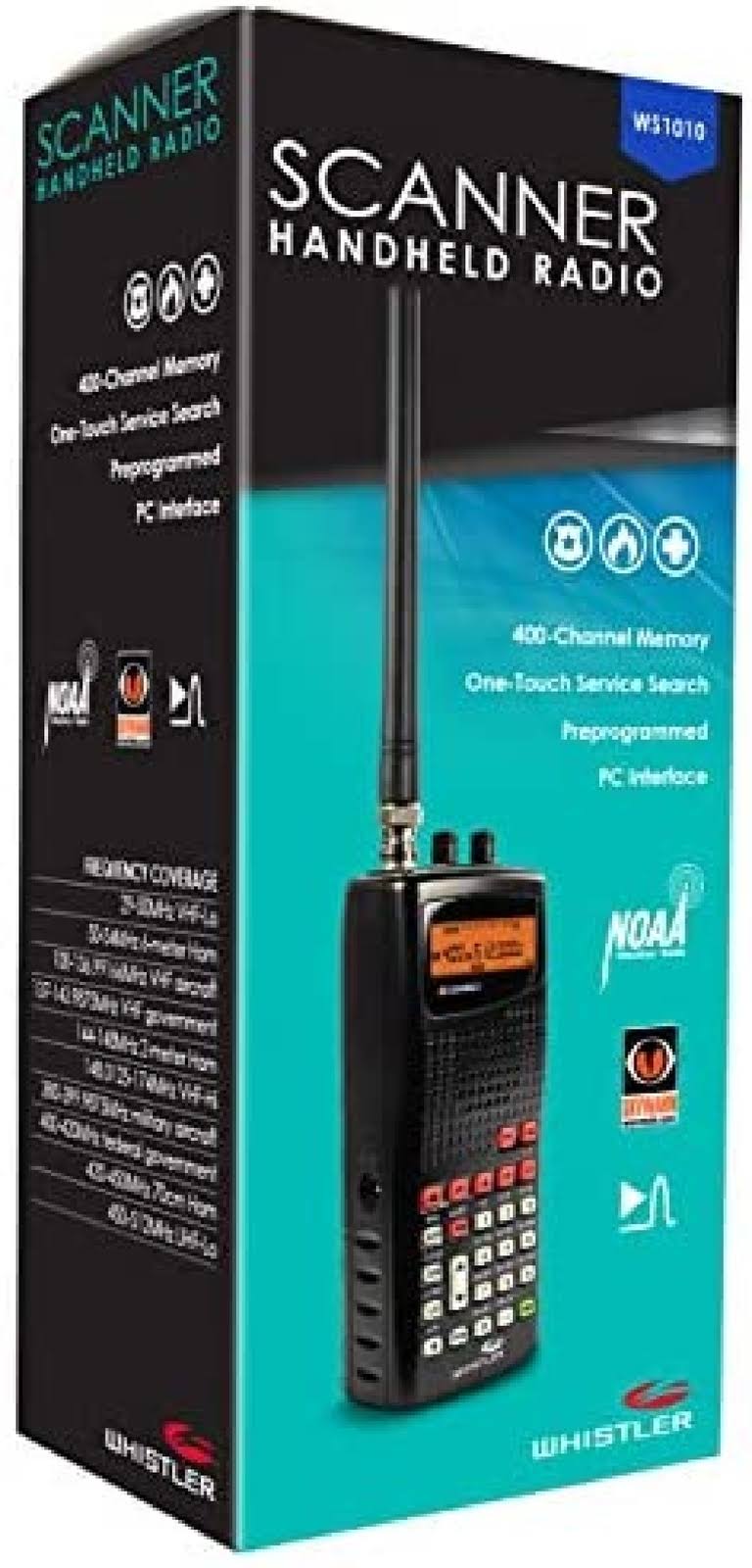 Whistler Ws1010wa Scanner Handheld Radio!