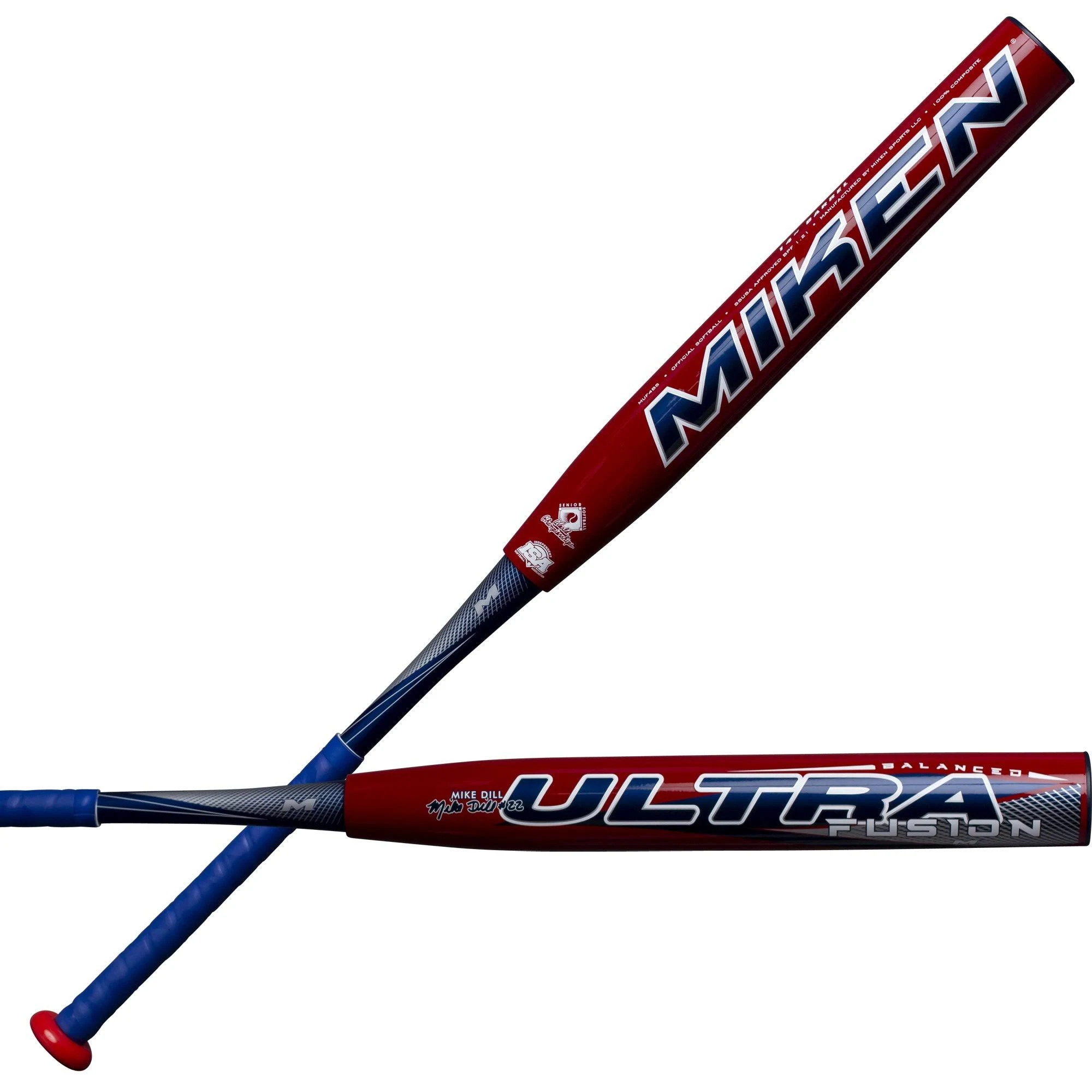 2020 Miken Ultra Mike Dill Fusion Balanced SSUSA Slowpitch Softball Bat MUF4BS-34/26
