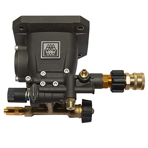 Simpson Cleaning 3400 PSI Gas Pressure Washer, 2.5 GPM Power Washer for Residential Use, CRX Engine, 25-Foot MorFlex Hose, Clean Machine, 49-State (CM61083)