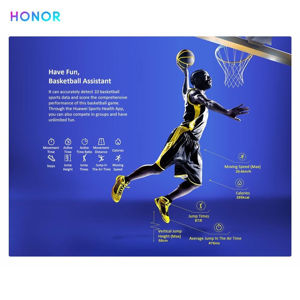 Honor Band 5 Basketball Version (Global versie)