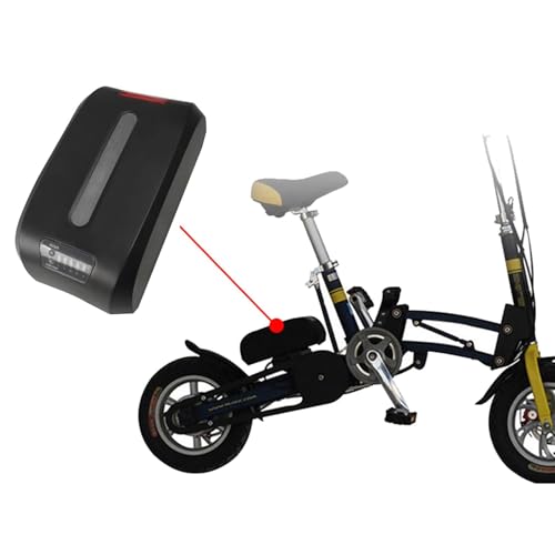 E-Bike Battery 24V 10AH 13AH Seat Post Battery 36V 8AH 10AH Lithium Battery Pack 48V 7.8AH Replacement Battery for 0-400W Motor with Charger