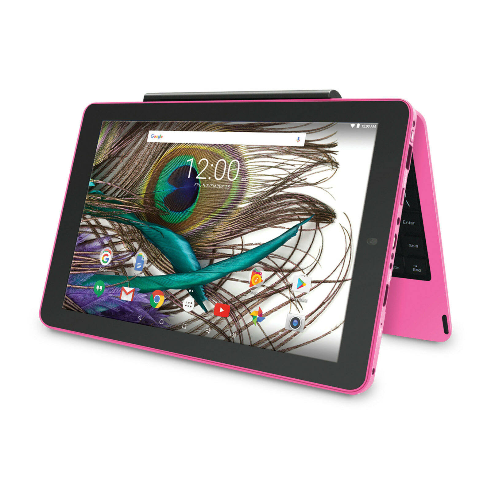 RCA 10 Viking Pro - Wi-Fi - 32 GB - Pink - with Detachable Keyboard - 10.1x22