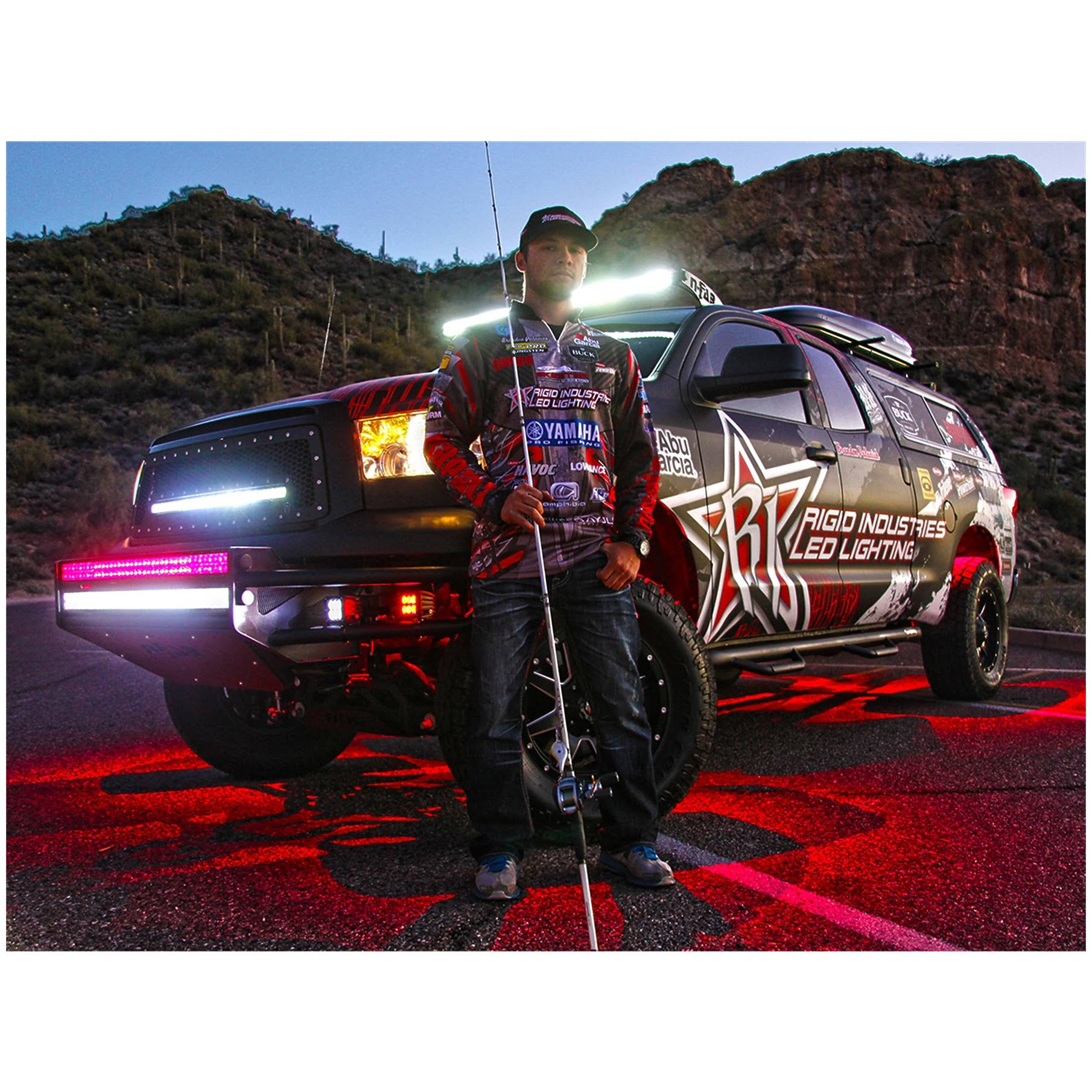 Rigid Industries 400243 Rock Light Kit Amber (4)