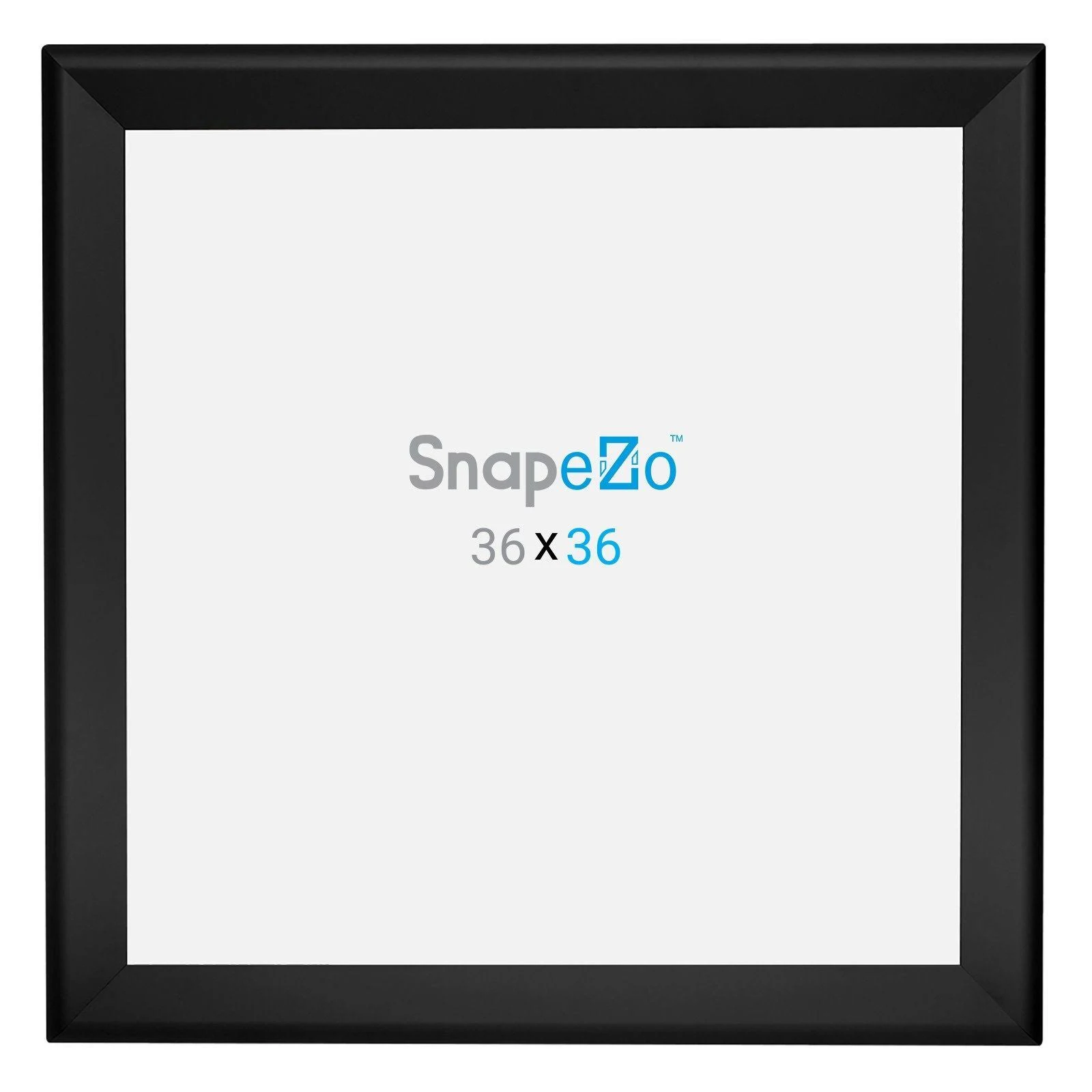 36x36 Black SnapeZo Poster Snap Frame 1.7x22