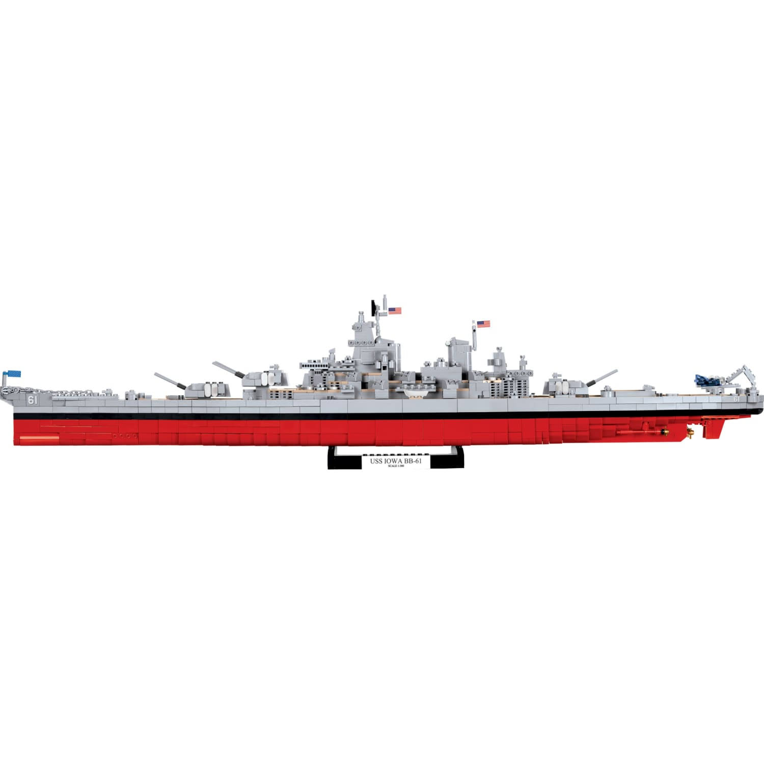 Cobi Historical Collection Battleship USS Iowa (BB-61)/USS Missouri (BB-63)