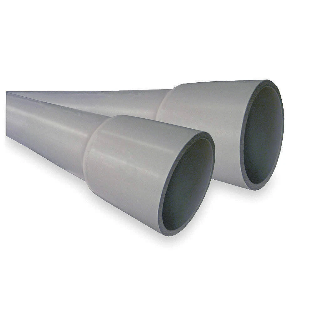 Schedule 80 Conduit,4 In,10 ft. L,PVC Cantex A53EA12