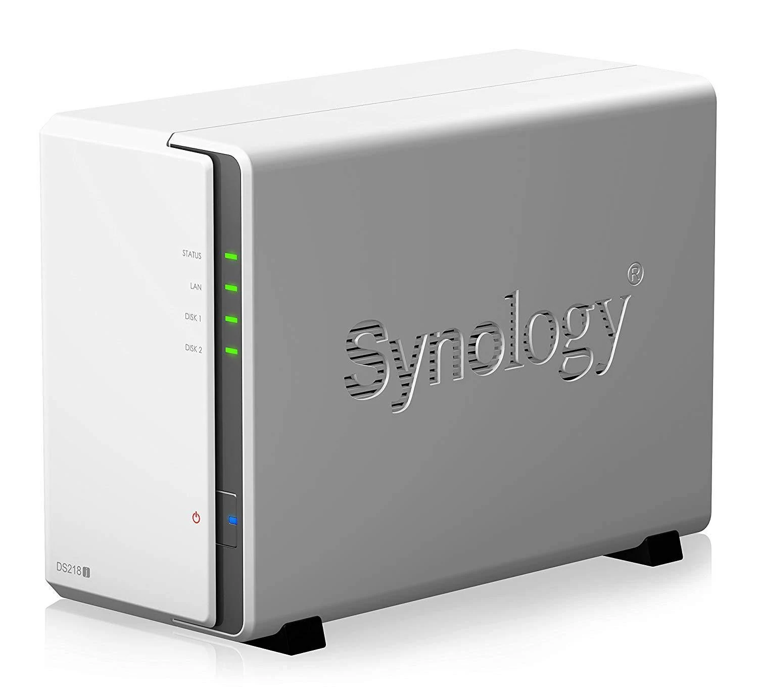Synology Disk Station DS218j 2-Bay Diskless NAS Server - SATA 6Gb/s