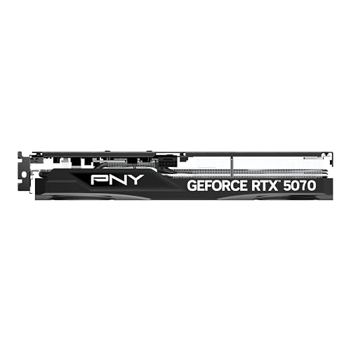 PNY NVIDIA GeForce RTX™ 5070 12GB ARGB Overclocked Triple Fan Graphics Card (DLSS 4, PCIe® 5.0, HDMI®/DP 2.1, 2.4-Slot, Epic-X™ RGB Lighting)