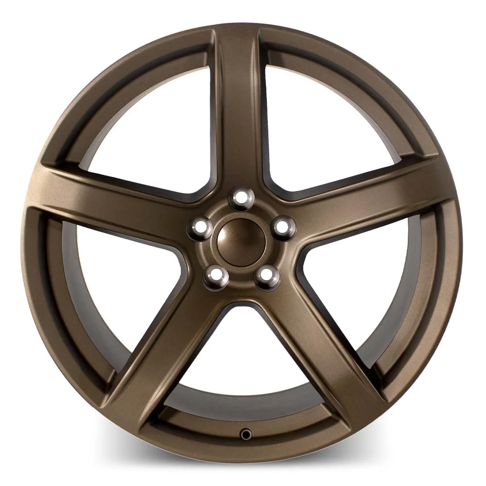 Set of 20" Matte Bronze Flow Forged HC2 Hellraiser Style Wheels for Dodge Charger or Challenger Widebody (20x11, 0mm Offset)