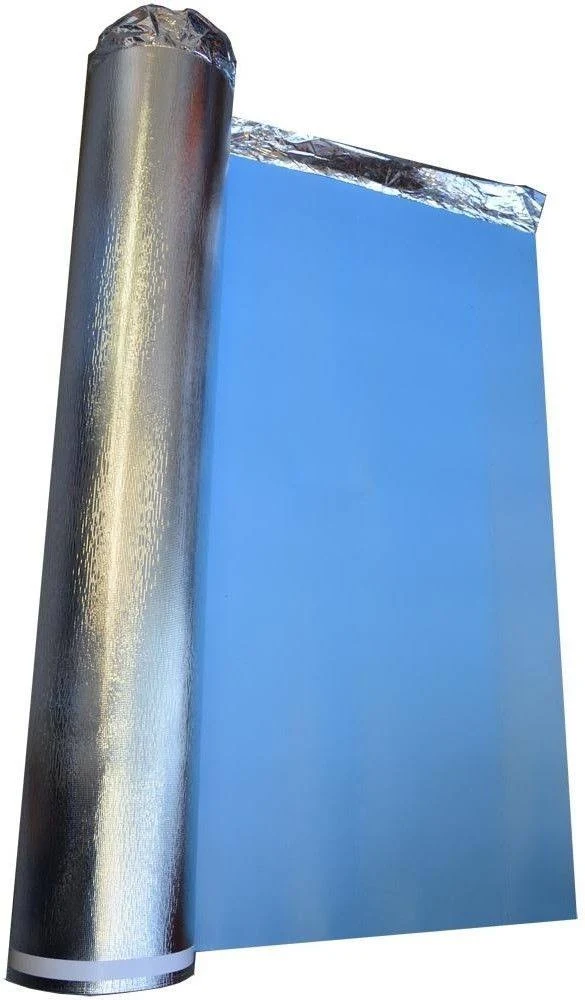 SilentSilver Commercial Thermal Acoustic Floor Wall Insulated Underlayment Underlay Carpet